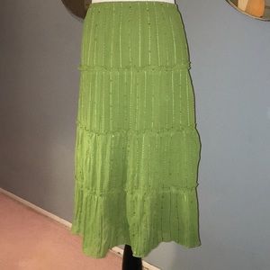 Lightweight Green Skirt